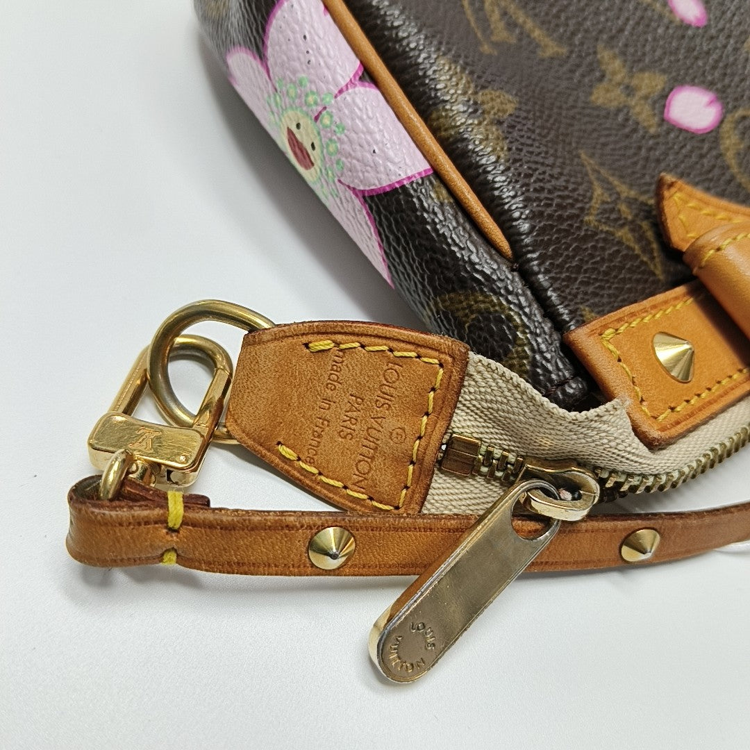 ACCESSOIRES Monogram Coated Canvas Brown