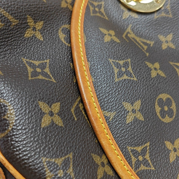 TULUM GM Monogram Coated Canvas Brown