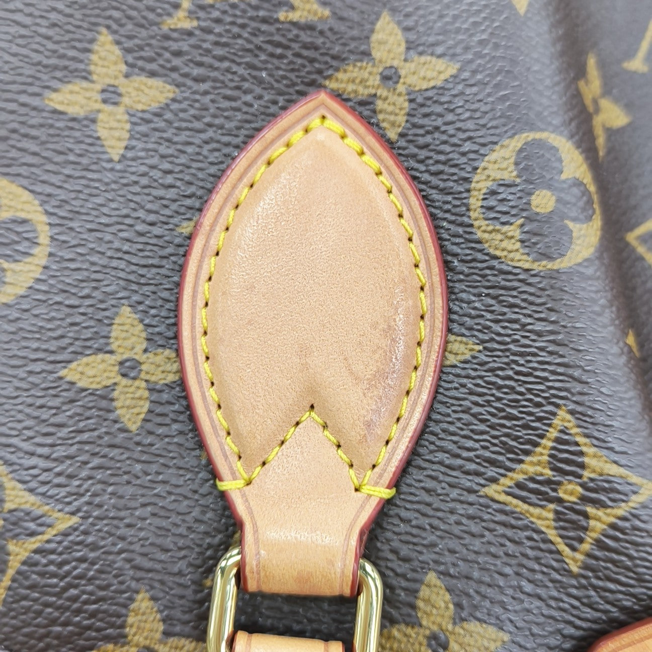 BOETIE PM Monogram Coated Canvas Brown