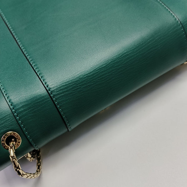 SERPENTI FOREVER Calfskin Green
