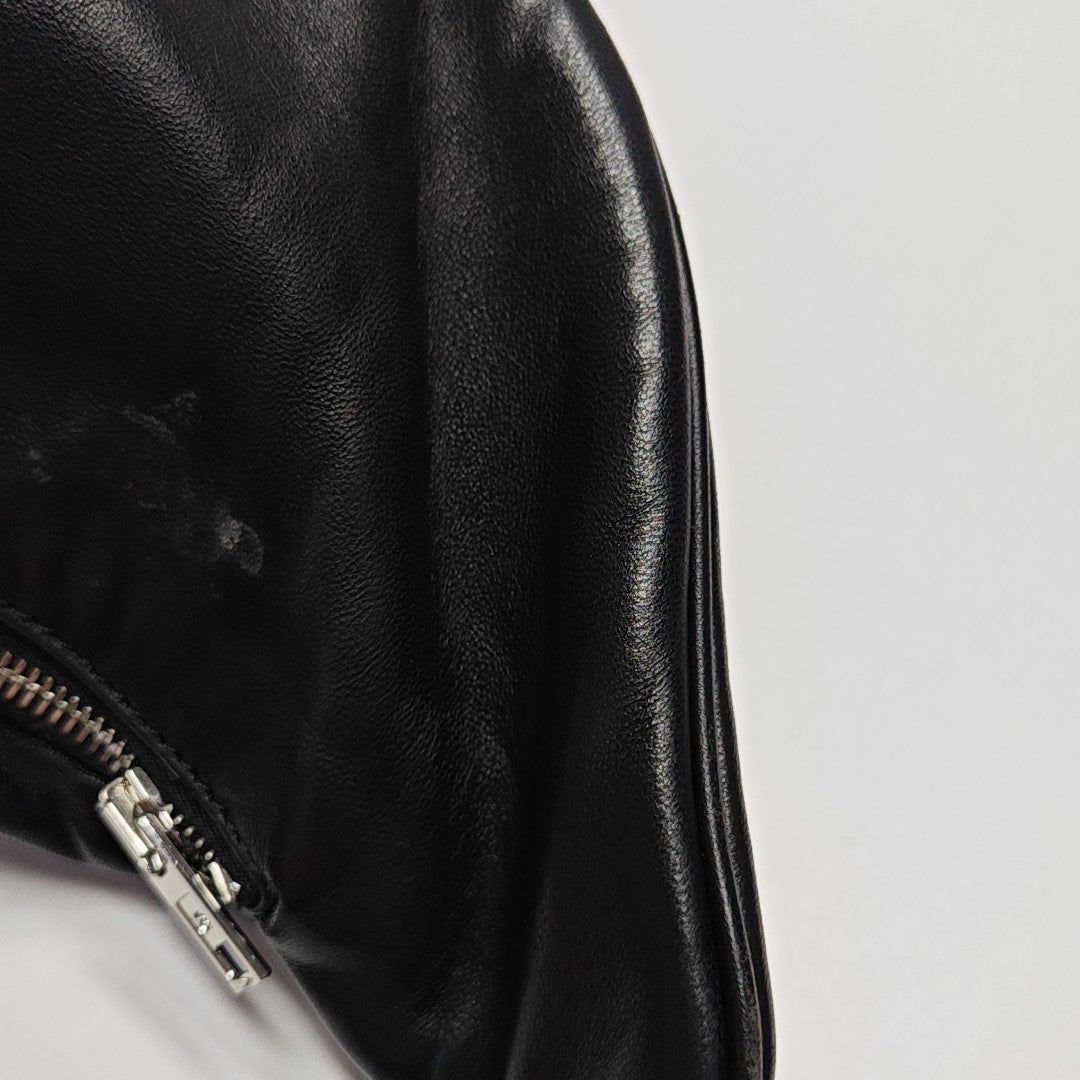 Lambskin Belt Bag Medium Black