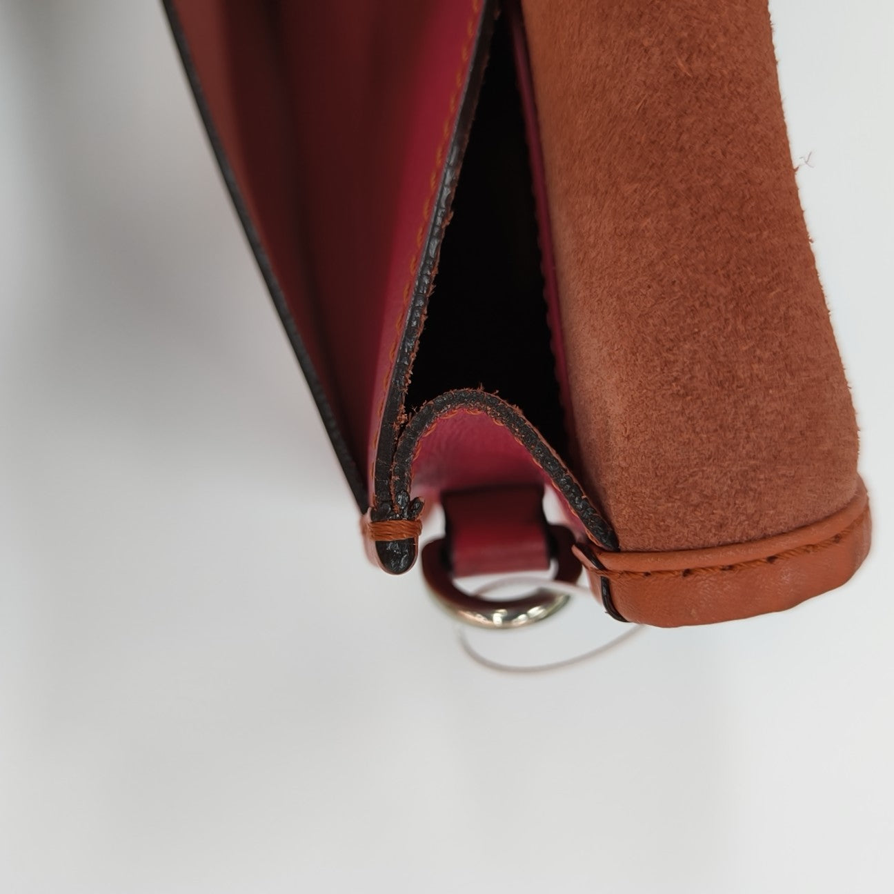 Calfskin Shoulder Bag Red