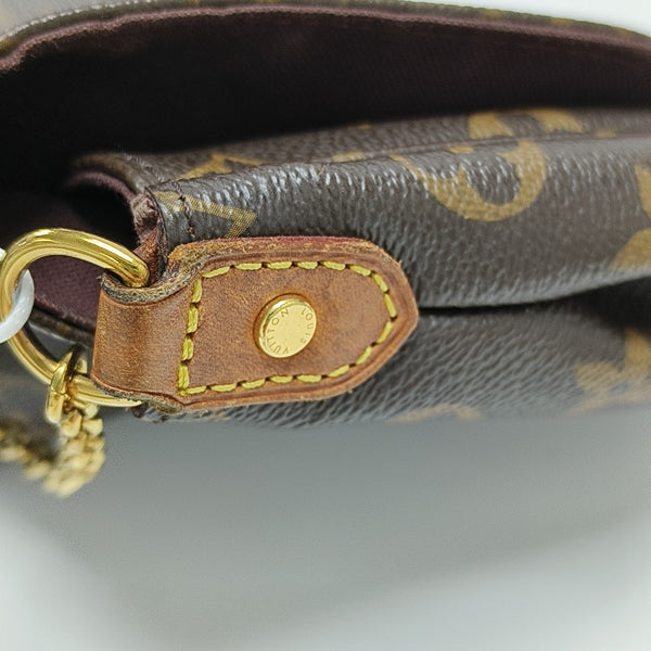 FAVORITE MM Monogram Coated Canvas Brown