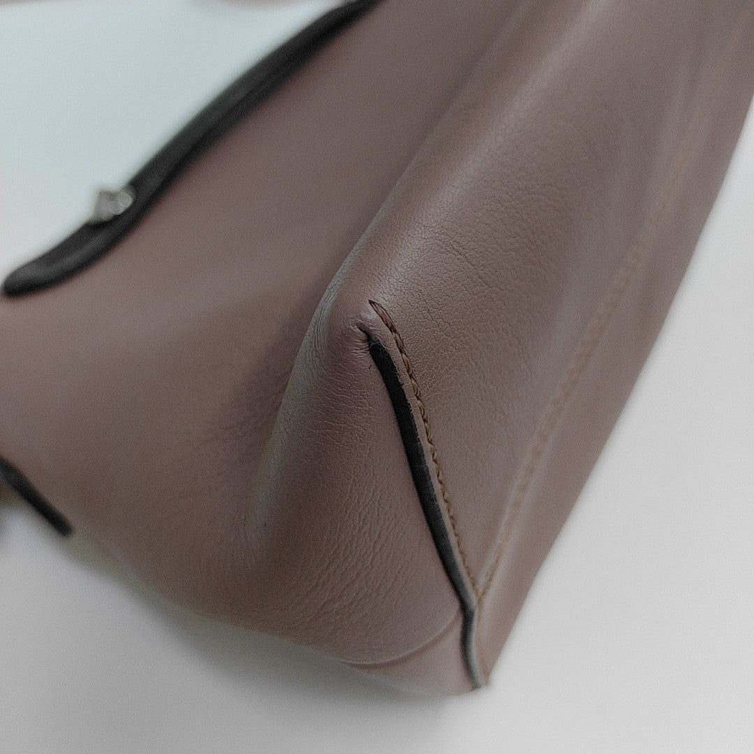 By The Way Medium Calfskin Beige