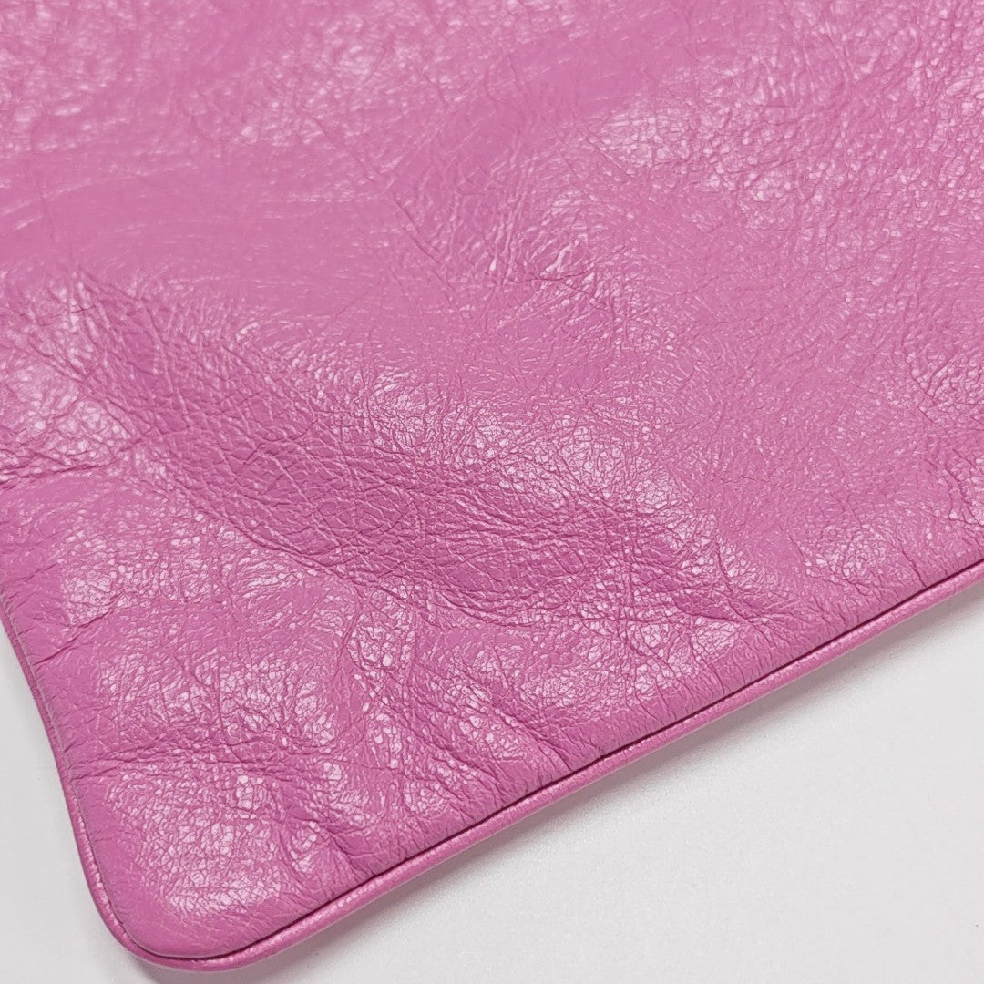 Calfskin Clutch Pink