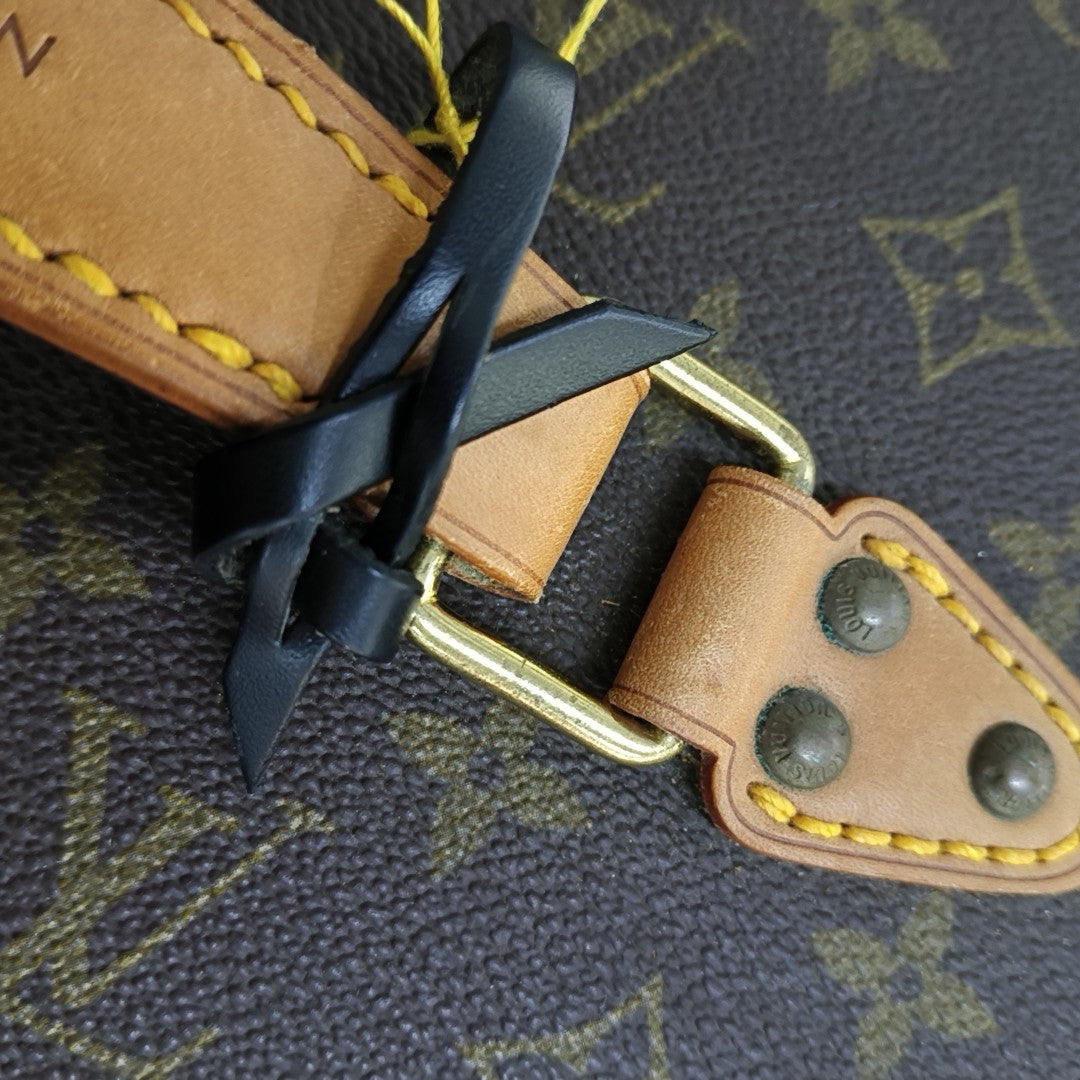 COFFRET TRÉSOR Monogram Coated Canvas Brown