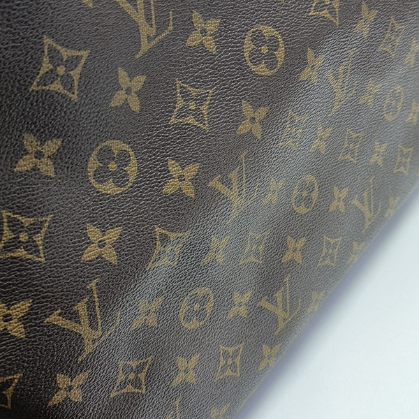 NEVERFULL GM Monogram Coated Canvas Brown