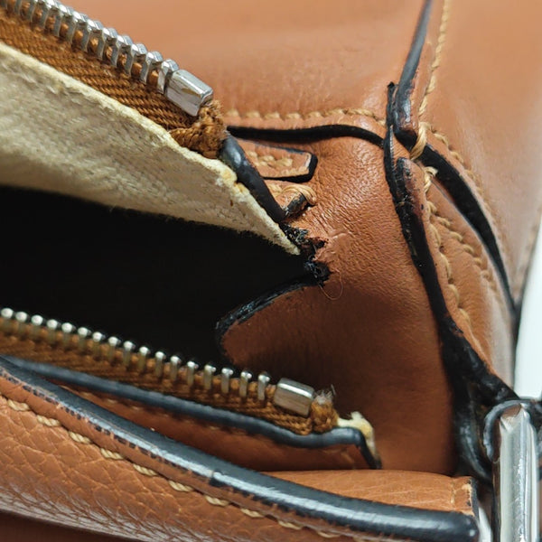 Puzzle Mini Calfskin Brown