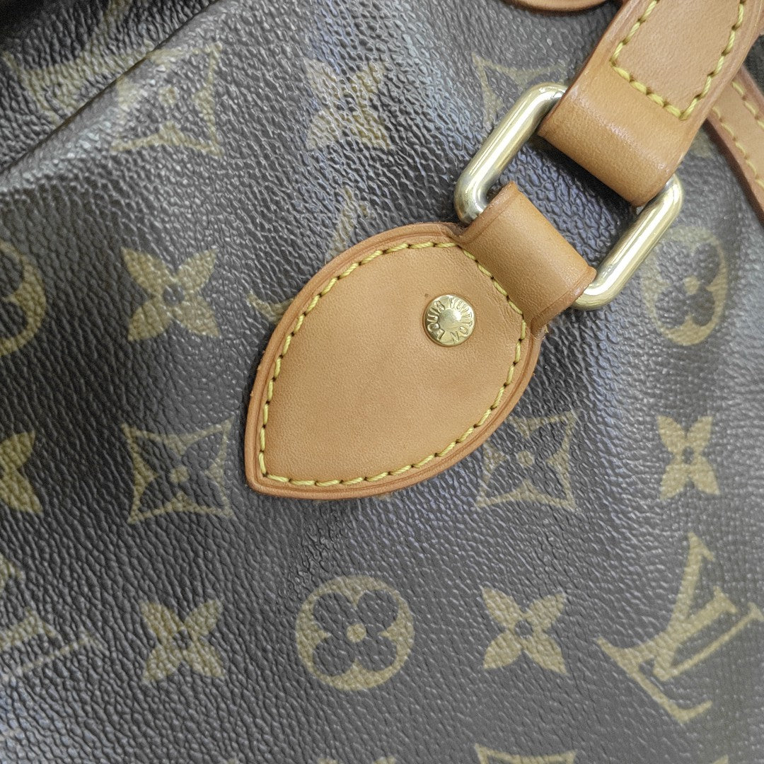 PALERMO PM Monogram Coated Canvas Brown
