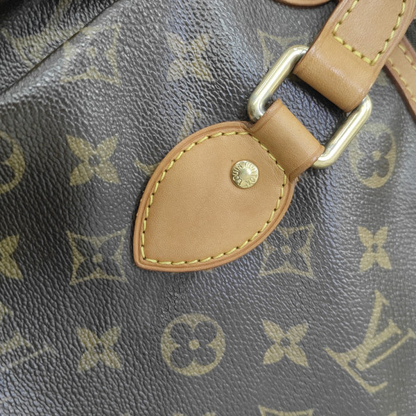 PALERMO PM Monogram Coated Canvas Brown