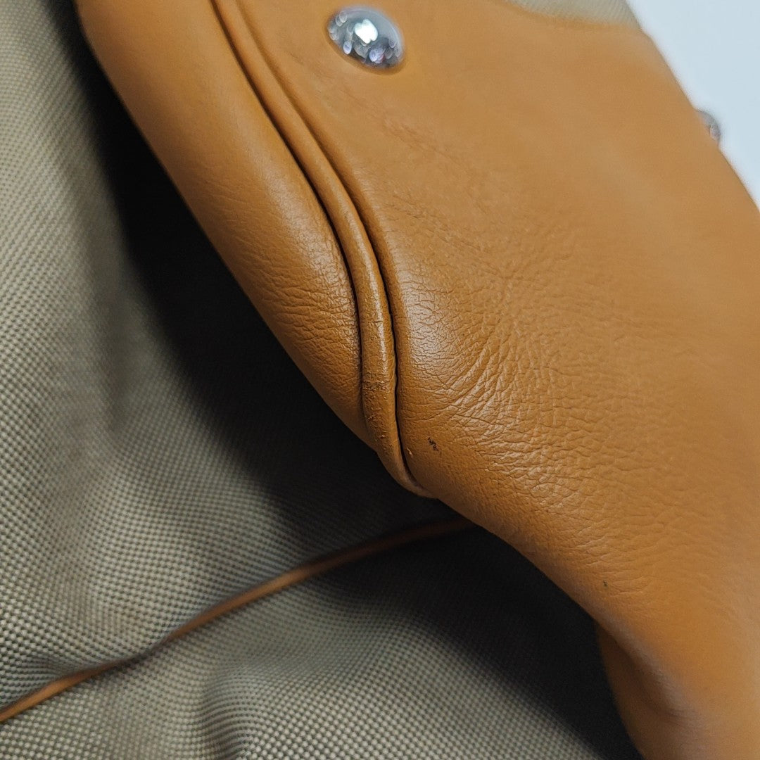 Fabric Tote Bag Brown