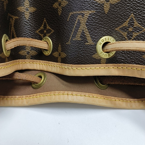 NÉONOÉ PM Monogram Coated Canvas Brown
