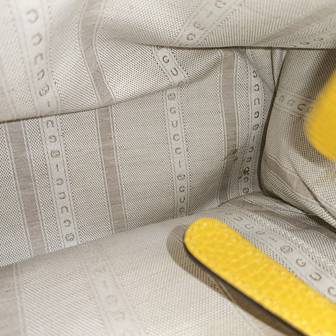 Calfskin Tote Bag Yellow