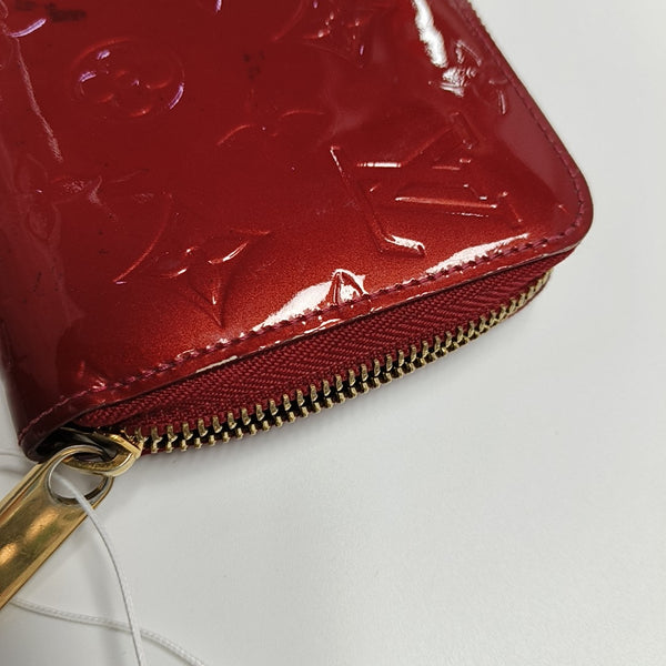 ZIPPY Patent Leather Red Wallet