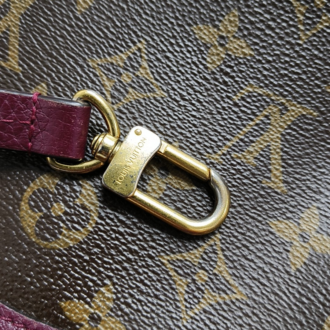 RETIRO NM Monogram Coated Canvas Brown