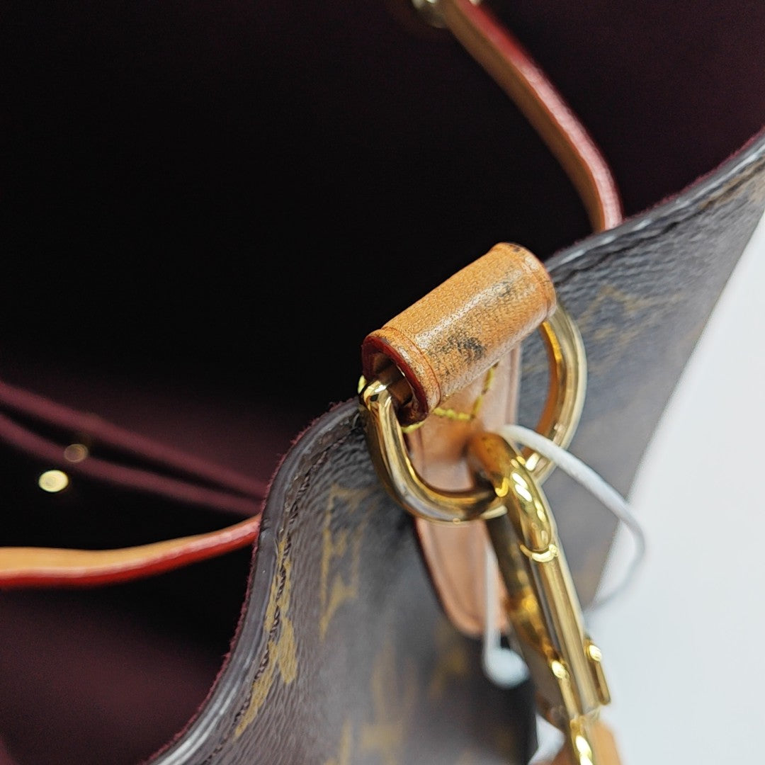 NÉONOÉ BB Monogram Coated Canvas Brown
