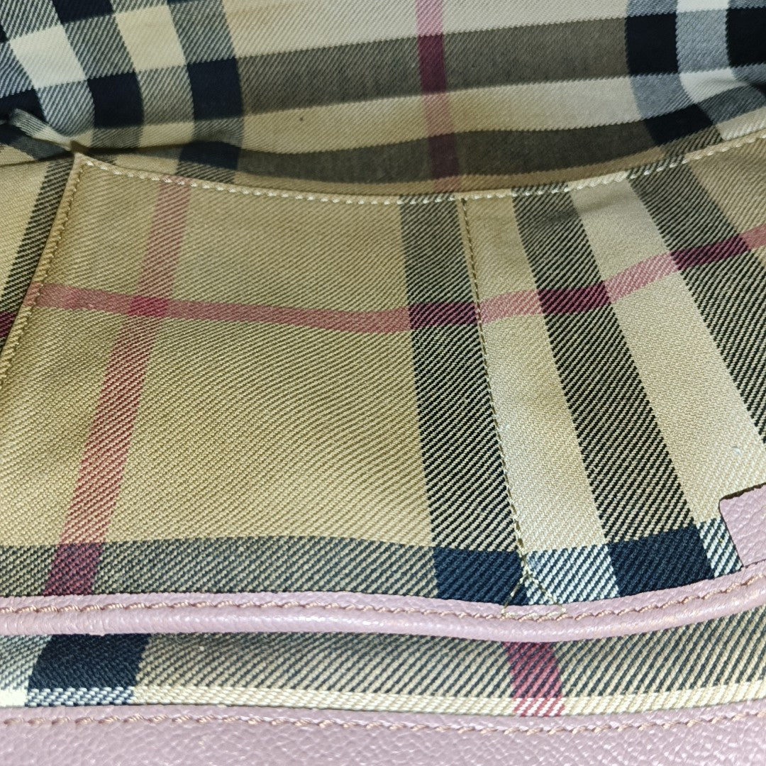 Buckle Calfskin Pink