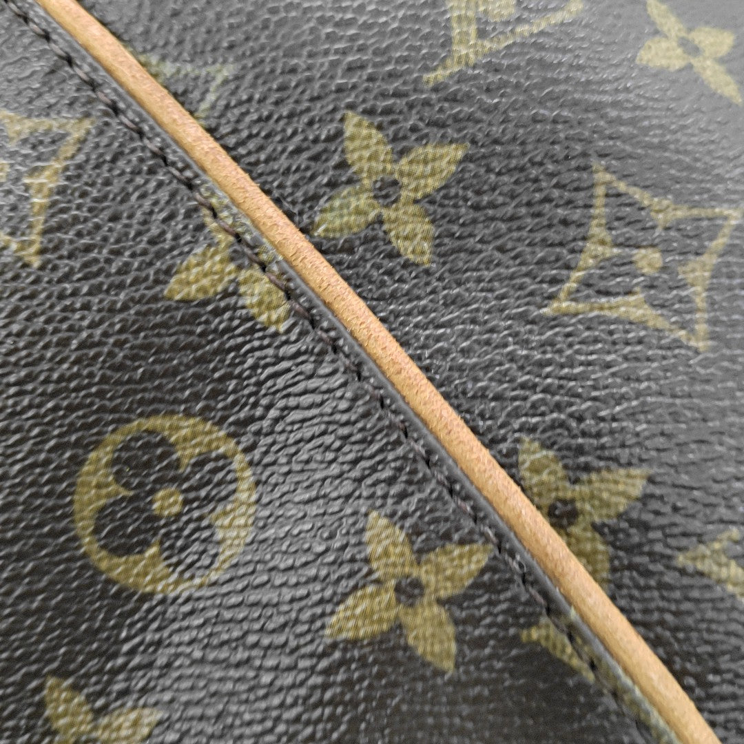 GALLIERA PM Monogram Coated Canvas Brown