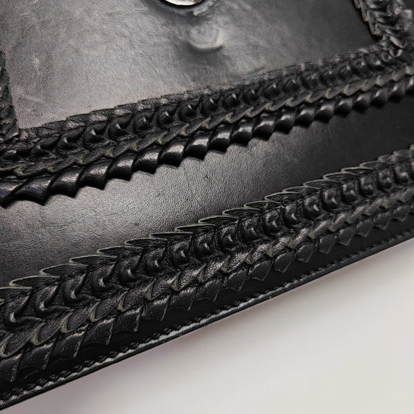 SERPENTI FOREVER Medium Calfskin Black