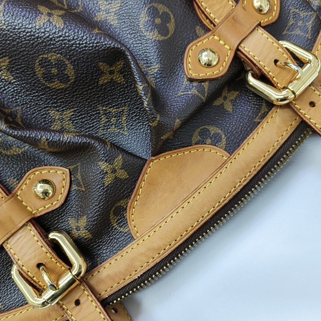 TIVOLI GM Monogram Coated Canvas Brown