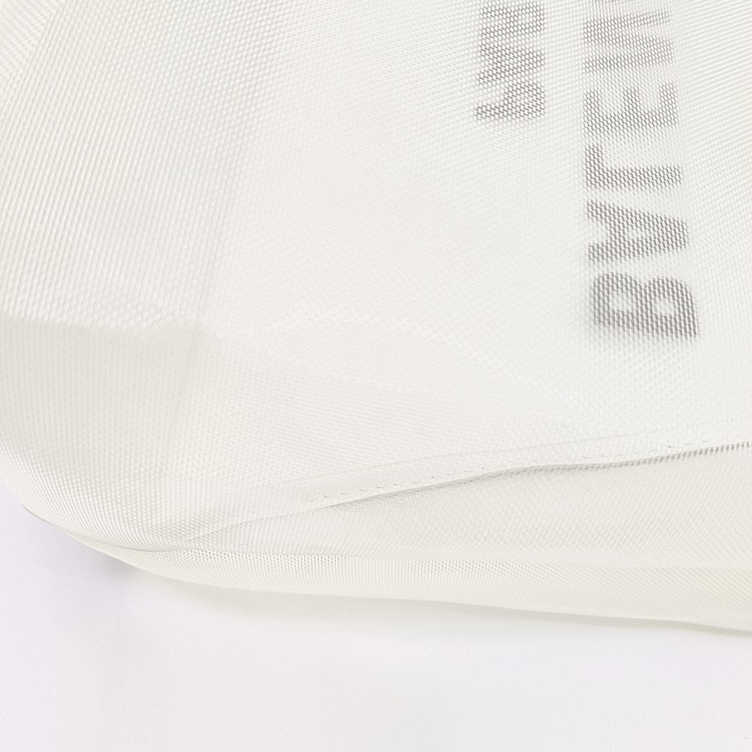 Lambskin Shoulder Bag Large White