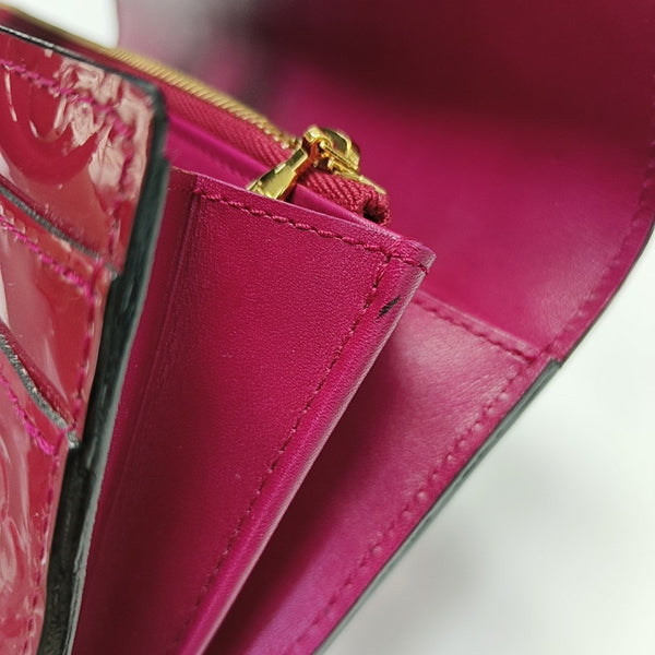 PORTE MONNAIE Patent Leather Red Wallet