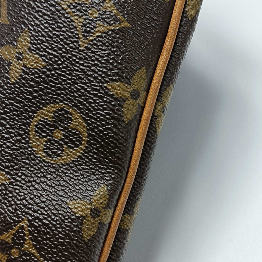 PALERMO PM Monogram Coated Canvas Brown