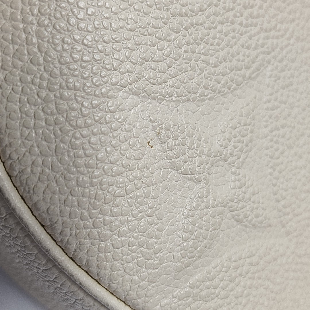 BAGATELLE Monogram Calfskin White
