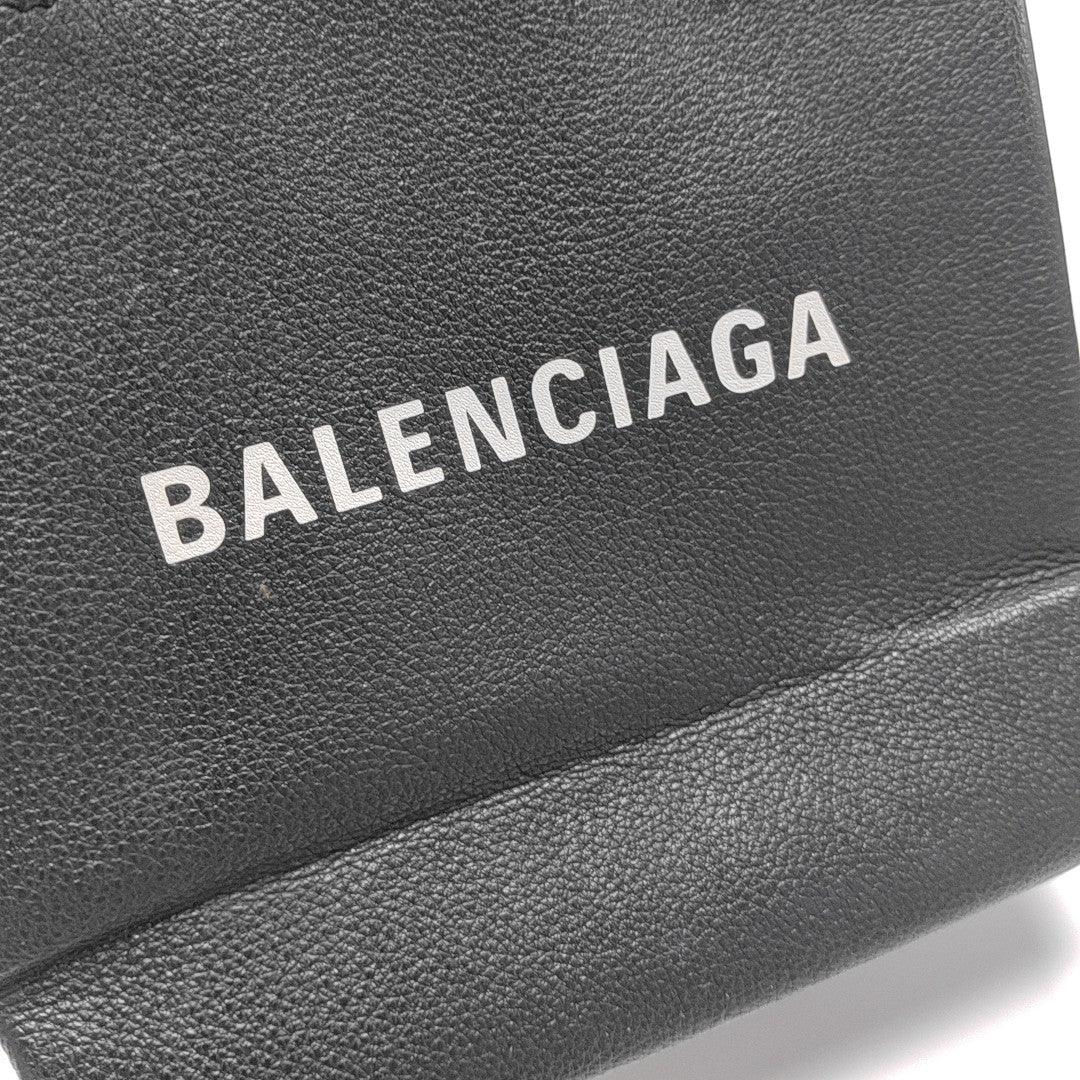 Shopping Bag Large Calfskin Black