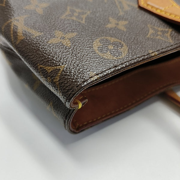 WILSHIRE PM Monogram Coated Canvas Brown