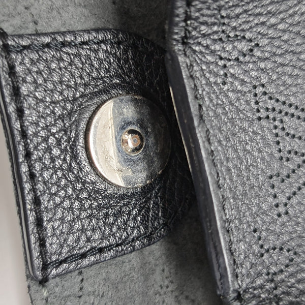 HINA Monogram Calfskin Black