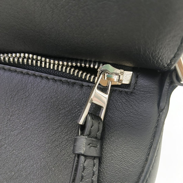 Puzzle Medium Calfskin Black