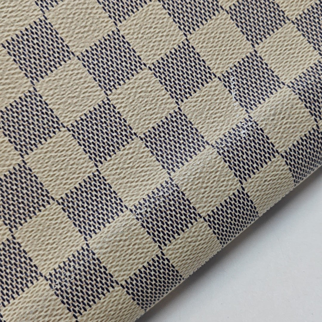 FÉLICIE Damier Azur Coated Canvas White