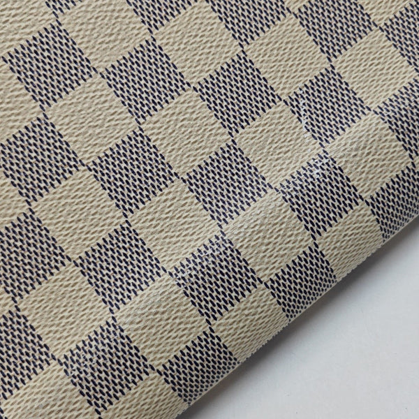 FÉLICIE Damier Azur Coated Canvas White