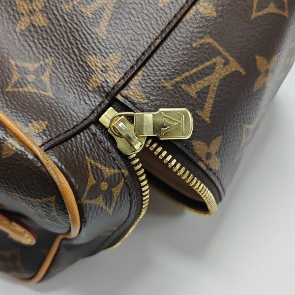 NICE Mini Monogram Coated Canvas Brown