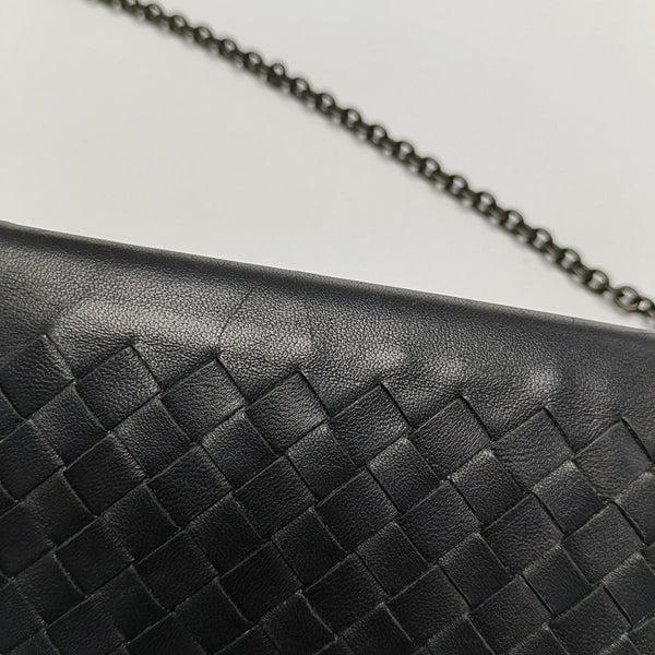Lambskin Shoulder Bag Black