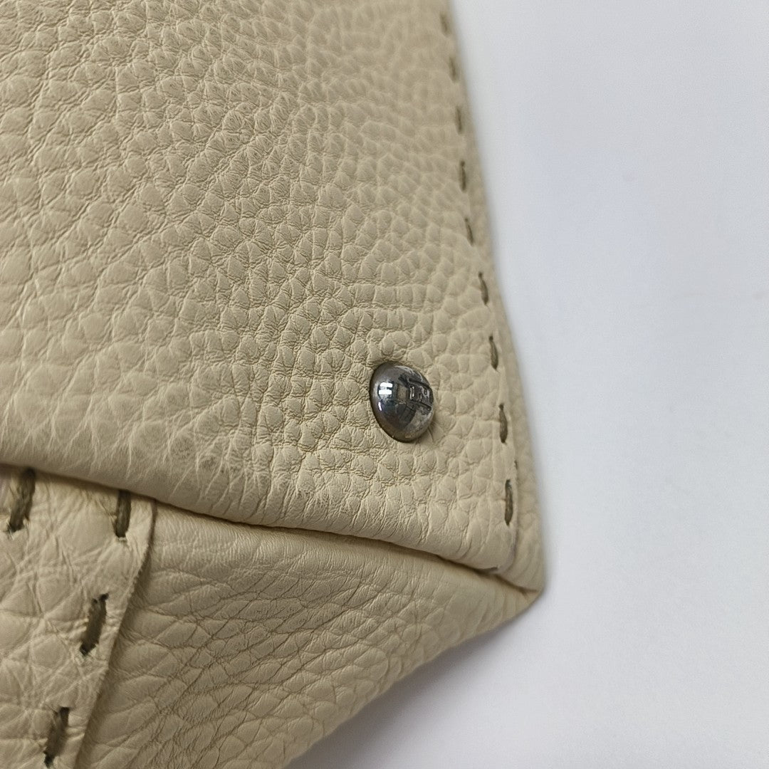 Selleria Quilted Calfskin Beige