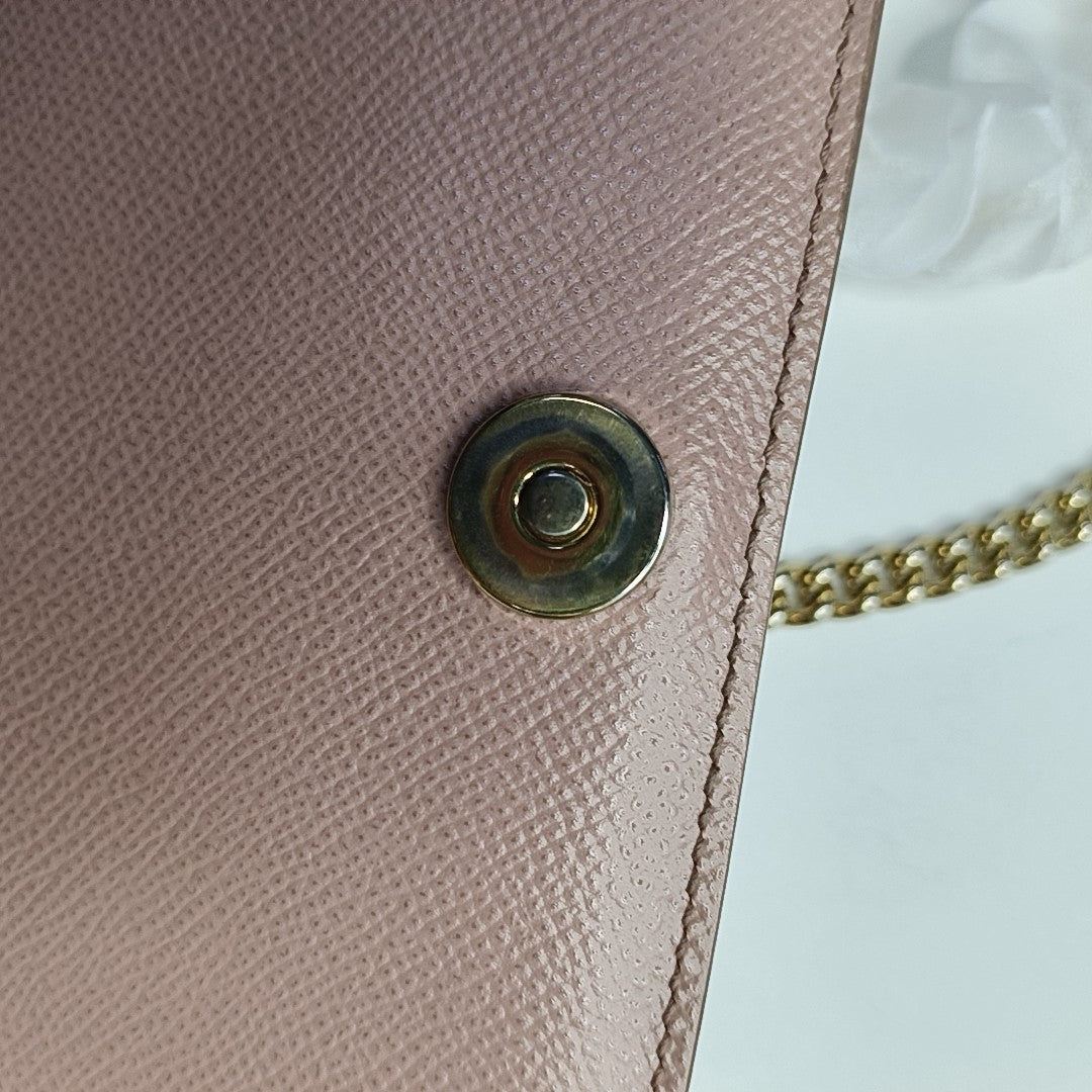 Ginny Mini Calfskin Pink