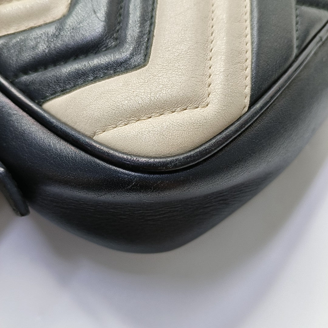 GG Marmont Mini Quilted Calfskin Multicolor
