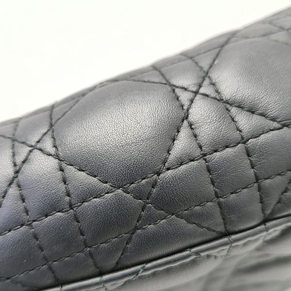 Lady Dior Small Cannage Calfskin Black