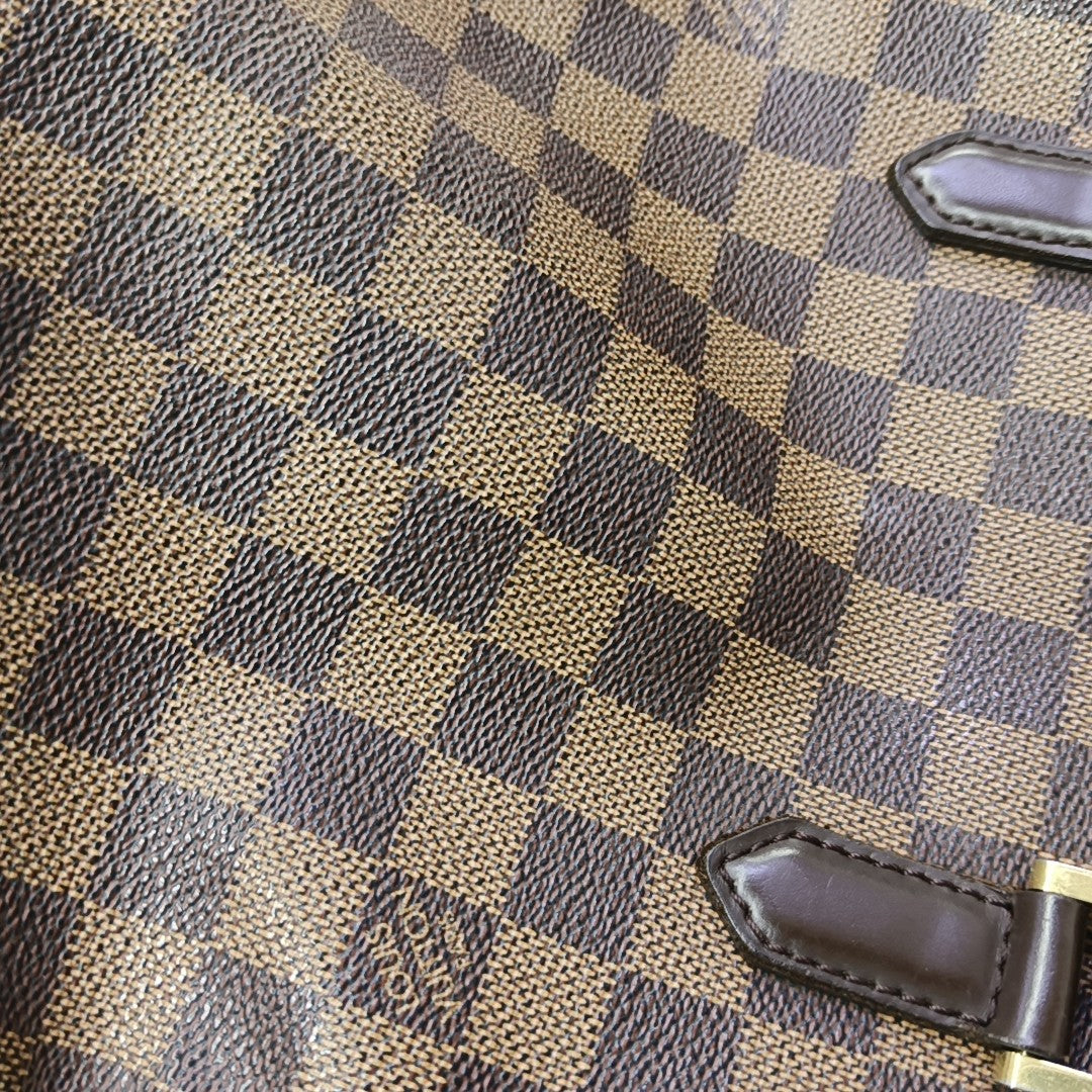 BRERA Damier Ebene Coated Canvas Brown