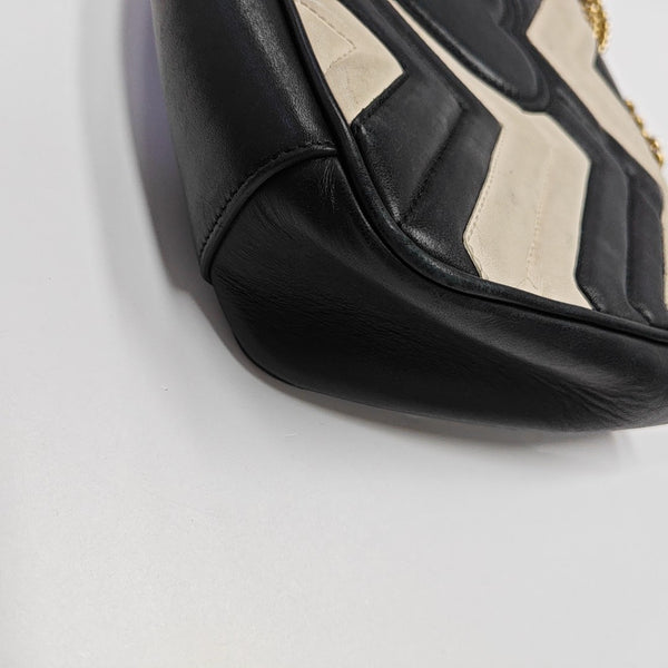 GG Marmont Medium Quilted Calfskin Multicolor