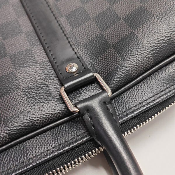 PORTE-DOCUMENTS PM Damier Graphite Coated Canvas Gray