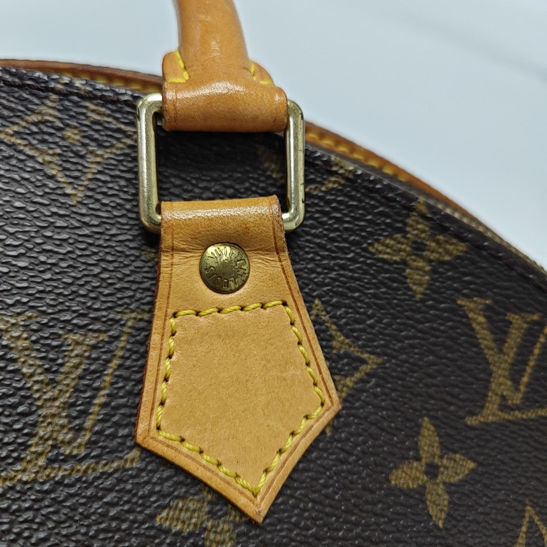ELLIPSE MM Monogram Coated Canvas Brown