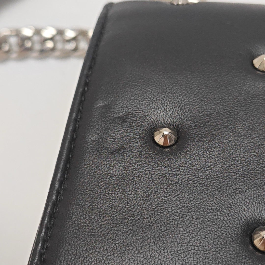 Lambskin Shoulder Bag Black