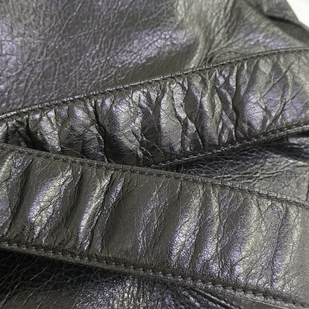 Classic City Small Lambskin Black