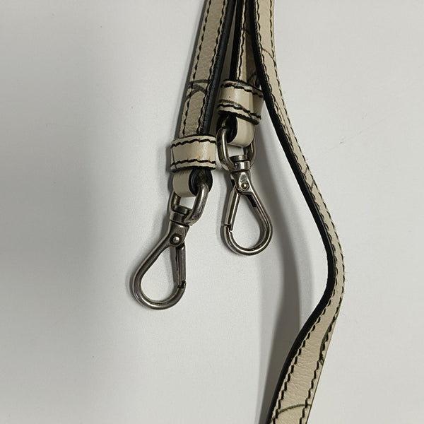 Calfskin Shoulder Bag White