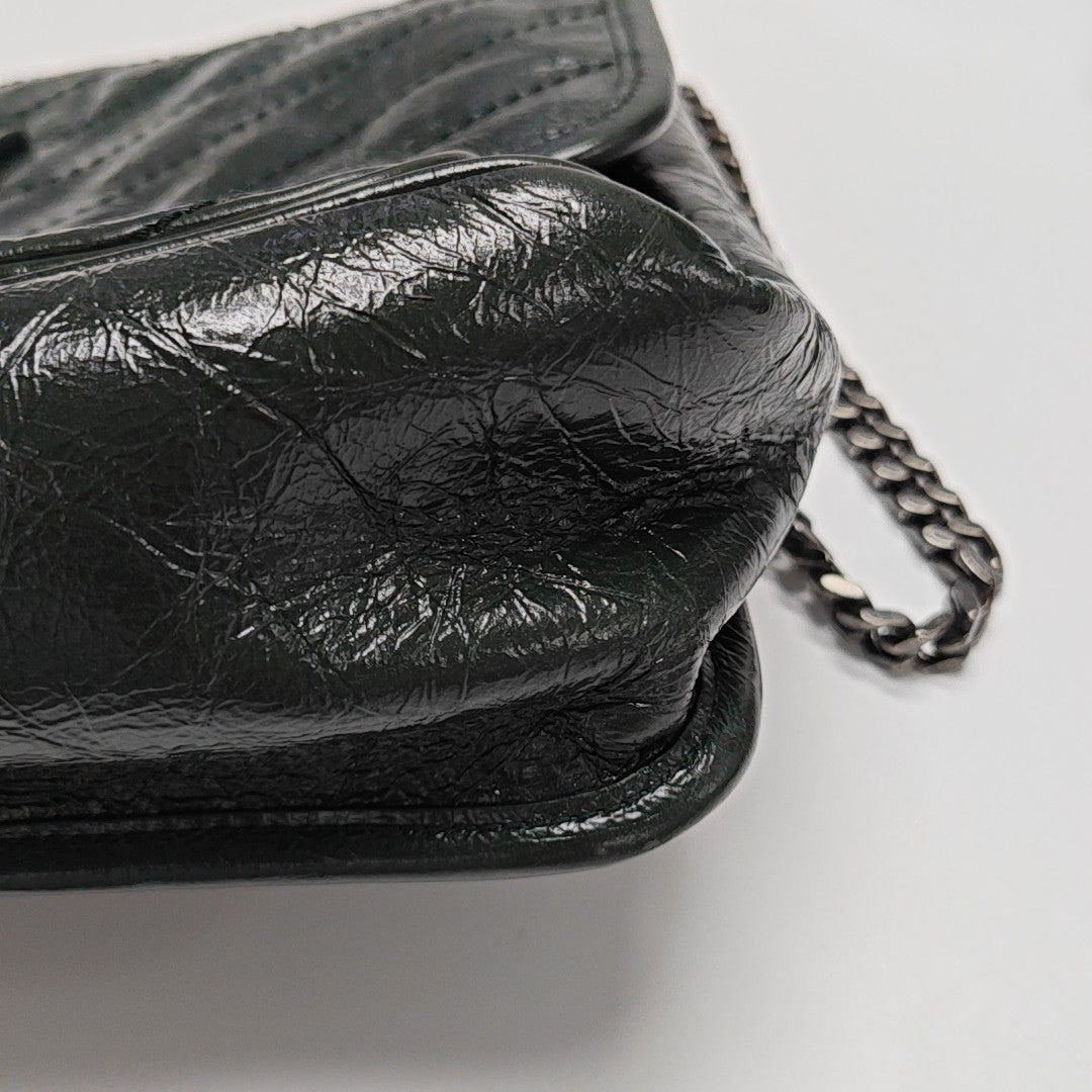 NIKI Medium Calfskin Green