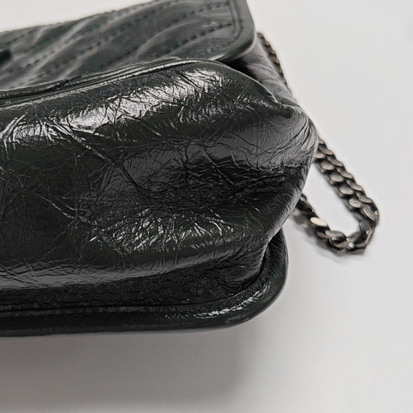 NIKI Medium Calfskin Green