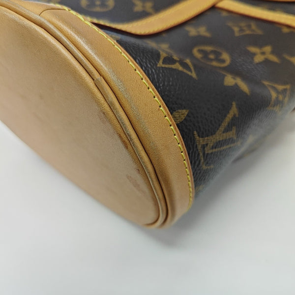 DUFFLE Monogram Coated Canvas Brown